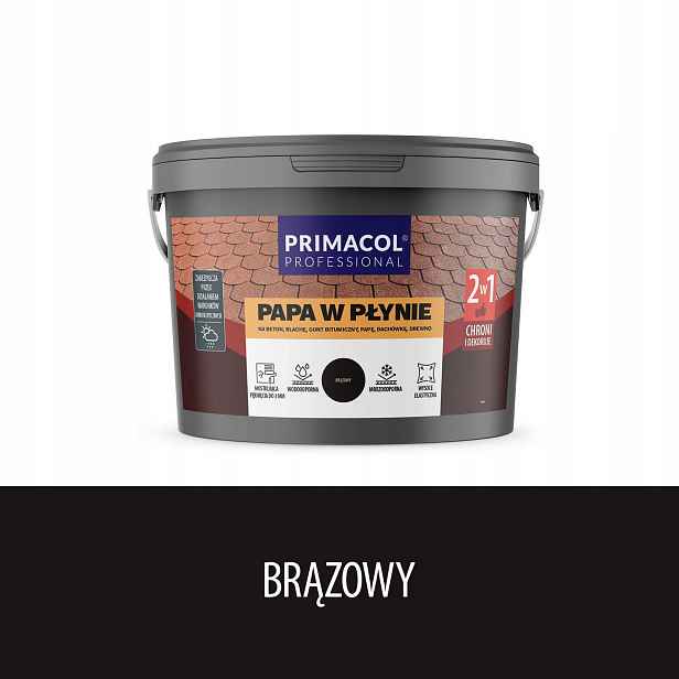 Primacol Tekutá Lepenka Hnědý 6KG