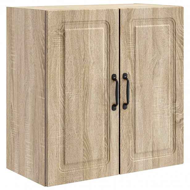 vidaXL Nástěnná skříň 59 x 31 x 60 cm Kompozitní dřevo Dub sonoma