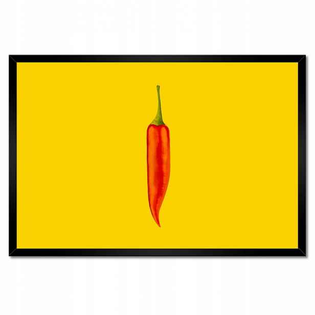 Plakáty v rámu 60x40 Červená chilli paprička