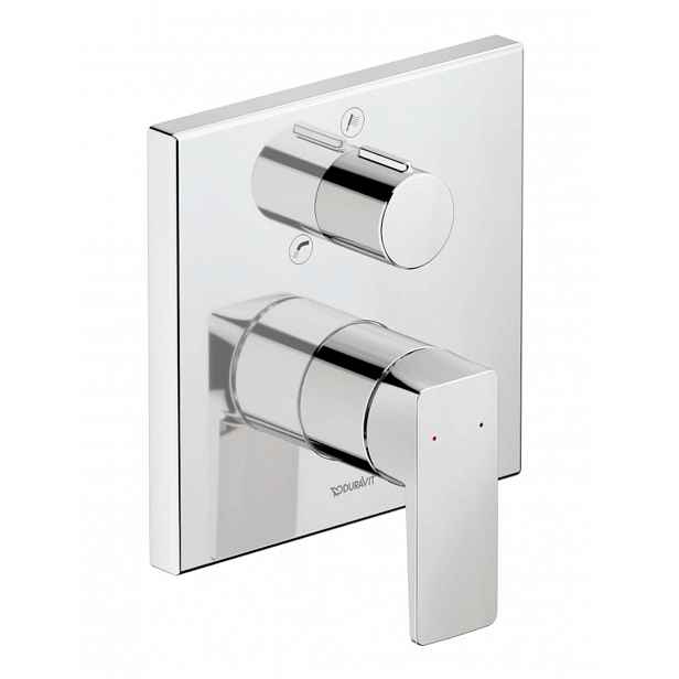 Duravit Manhattan - Baterie pod omítku, pro 2 spotřebiče, chrom MH5210012010
