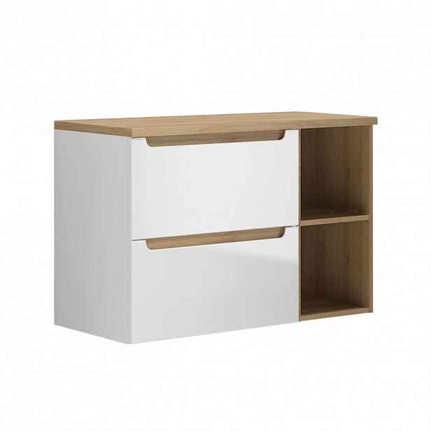 Petits-meubles SKŘÍŇKA POD UMYVADLO 90cm Livia Bílá