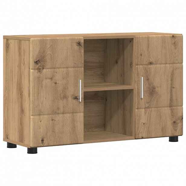 vidaXL Servírovací skříň FLORIN 88,5 x 30,5 x 55,5 cm Artisanový dub