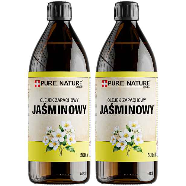 Jasmínový Olej Do Difuzérových Svíček 100% Čistý Velmi Intenzivní 2x 0,5 l