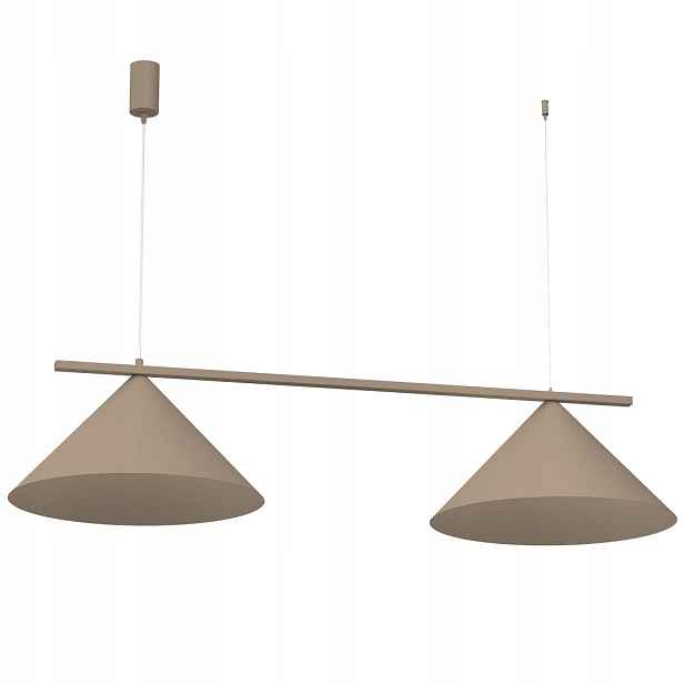 Milagro Závěsná lampa Capital Taupe Kašmír 2xGX53 MLP2472 Nad stůl Obývací pokoj