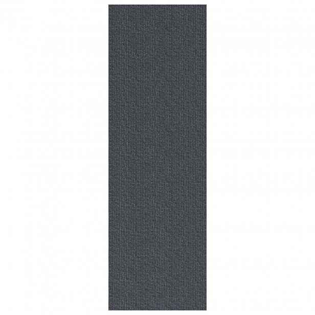 vidaXL Běhoun Šedá 80 x 300 cm textil