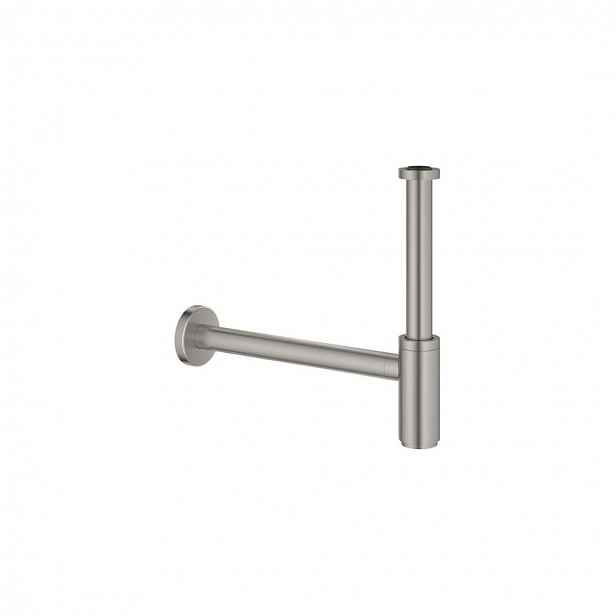 Grohe - Designový sifon, Satin Steel 28912MS0