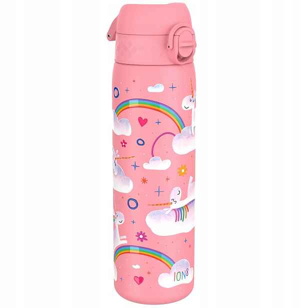 Ocelová termoláhev 500 ml ION8 Unicorn Rainbows