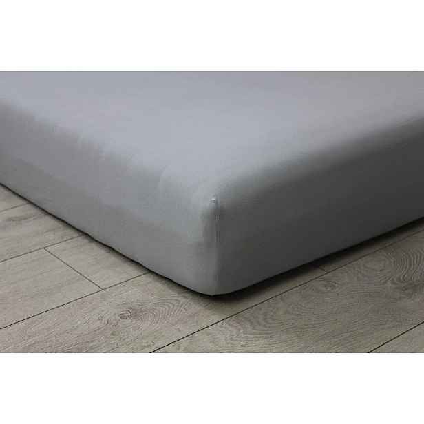 Prostěradlo Jersey Premium s gumičkou, silné, Šedé, O5 180x200, popelavé