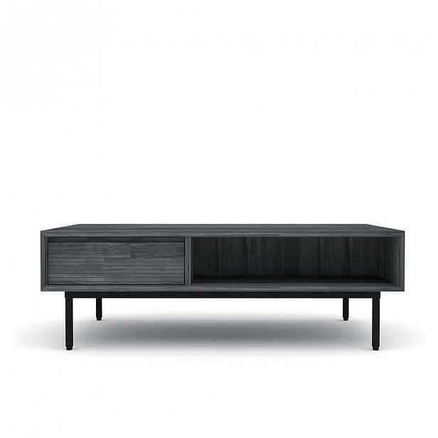 Konferenční stůl z akáciového dřeva Livin Hill Capella, 40 x 120 cm