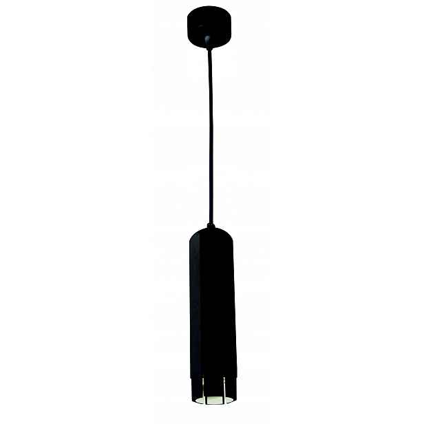 Závěsná lampa tuba černá GU10 Candellux