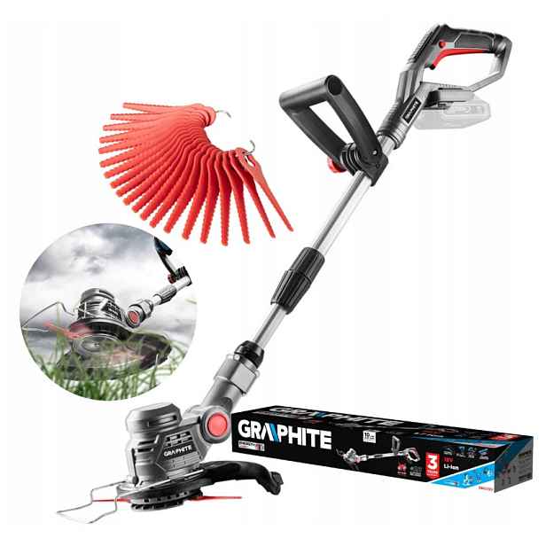 Graphite Aku Vyžínač 18V 254 mm Bez Akumulátoru Body