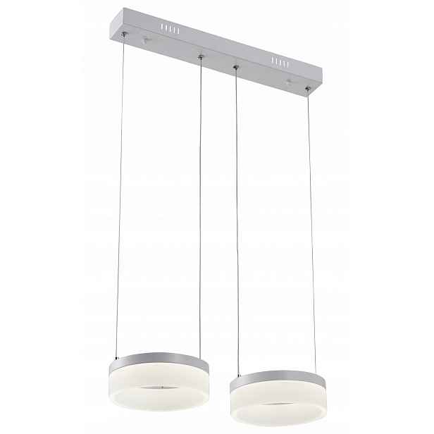 Dvojitá lampa Nicki Ringi nad jídelní stůl