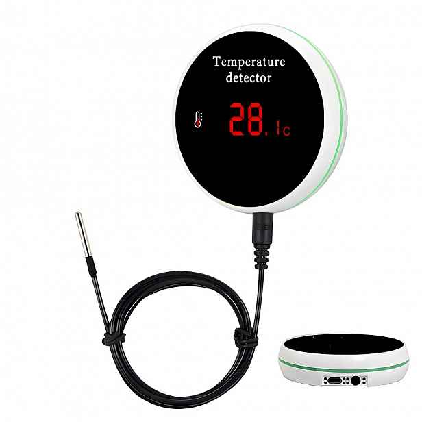 Smart WiFi teploměr s vodotěsnou sondou Snímač teploty