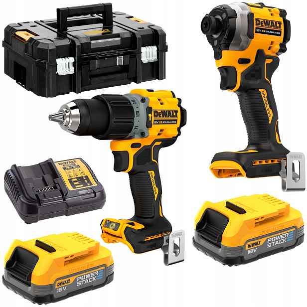 DCD805 DCF850 Akumulátorový stojan 18V DeWALT DCK2050E2T