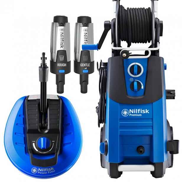 Myčka Nilfisk Premium 190 Patio 190BAR 3300W Turbo XL Sada Do Domácnosti 2026