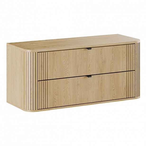 Petits-meubles SKŘÍŇKA POD UMYVADLO 120.4cm Mila Světlý dub