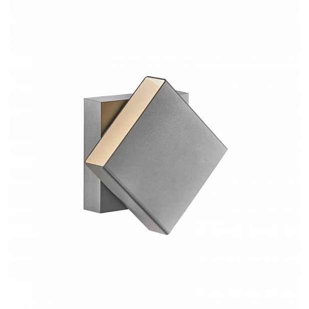 TurnStěnová lampa Nordlux Led kov Šedá 800lm 13W 2700K IP54 stmívatelná