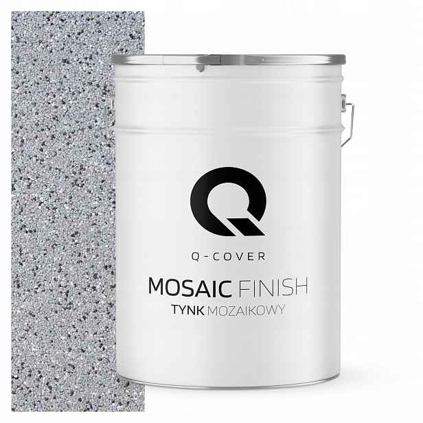 Mozaiková Omítka Mozaika 25 Kg Šedá M32 Ozdobná Prémiová