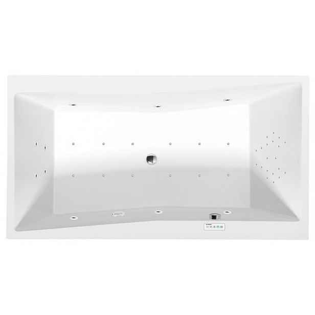 Masážní vana Polysan Quest 190x100 cm Highline Hydro-Air akrylát levá i pravá 78531.6010