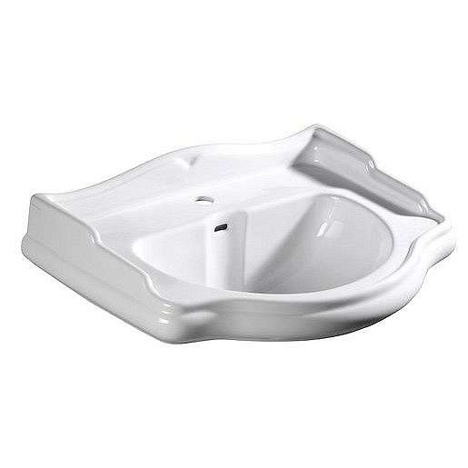 Umyvadlo Sapho Retro 56x46,5 cm otvor pro baterii 104501