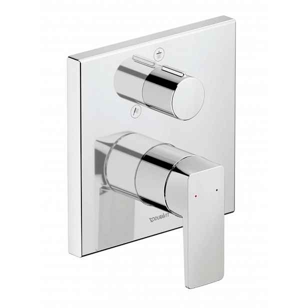 Duravit Manhattan - Baterie pod omítku, pro 2 spotřebiče, chrom MH4210012010