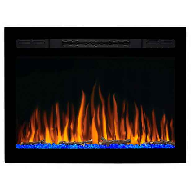 Elektrický nástěnný vestavný krb ArtiFlame AF27WR Zvuk