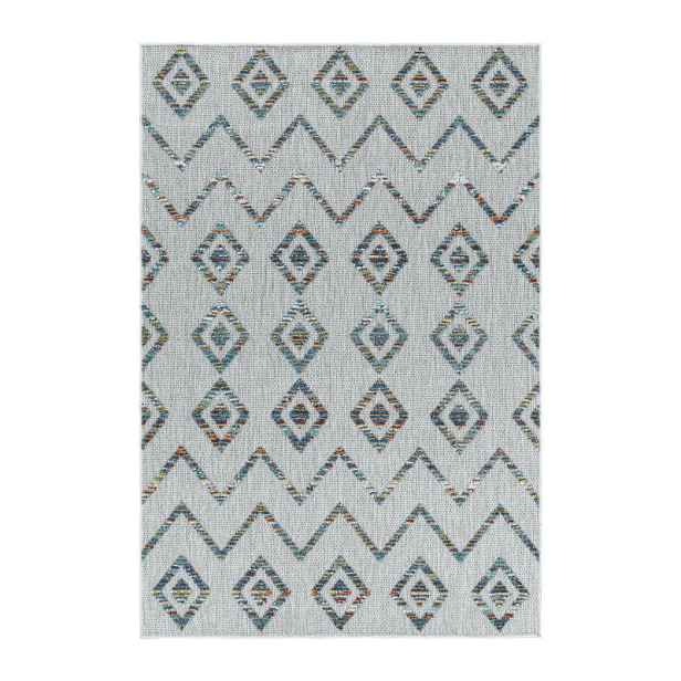 Kusový koberec Bahama 5152 Multi – na ven i na doma, 140x200, šedá, chodba / předsíň, Ayyildiz