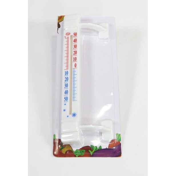 teploměr 21x2,5cm okenní, -50°C+50°C, samolep., plast