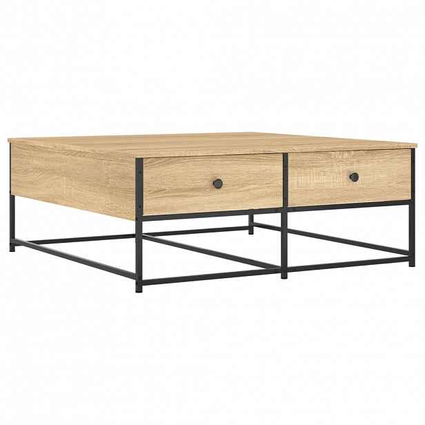 vidaXL Konferenční stolek dub sonoma 100 x 99 x 40 cm kompozitní dřevo