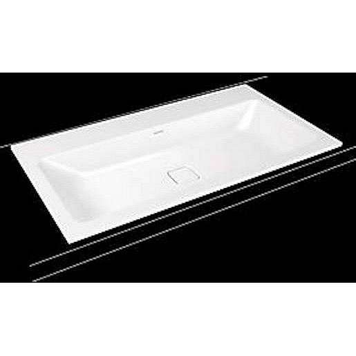 Zápustné umyvadlo Kaldewei Cono 3082 120x50 cm alpská bílá otvor pro baterii, bez přepadu 901806013001