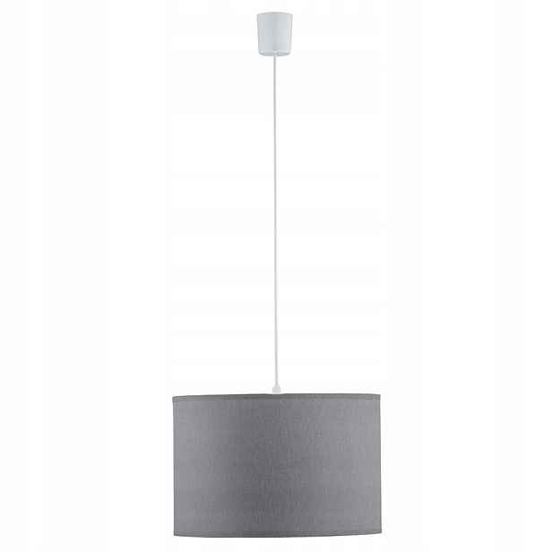 Závěsná lampa Rondo šedá 3xE27 Do Kuchyně Pokoje Jídelny Minimalistická