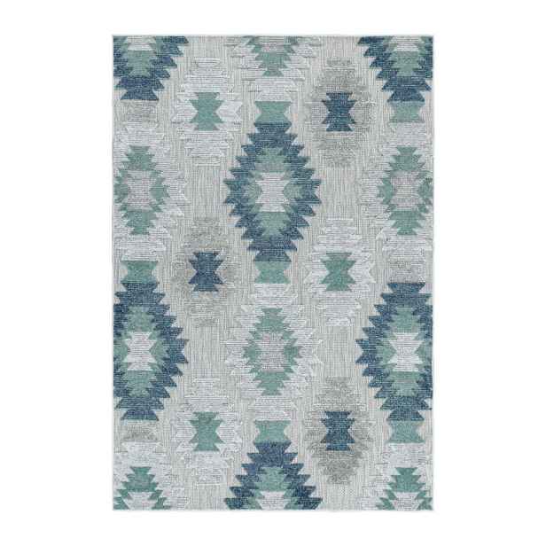 Kusový koberec Bahama 5153 Blue – na ven i na doma, 140x200, modrá, chodba / předsíň, Ayyildiz