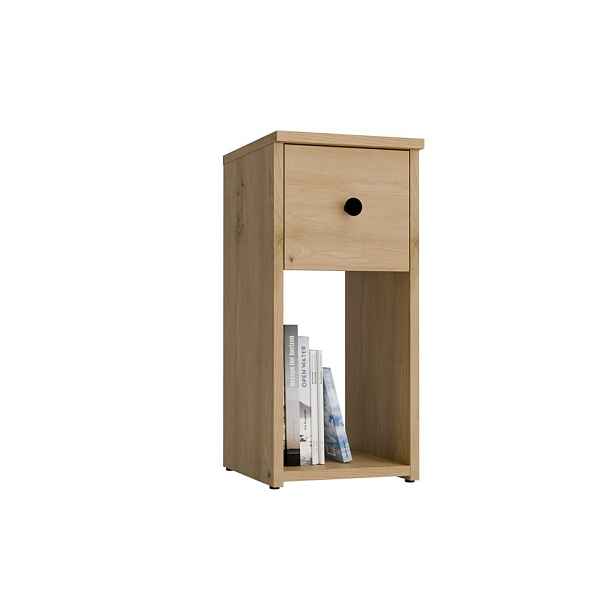 TP Living Noční stolek Tomi 25 1S 25 cm dub Artisan
