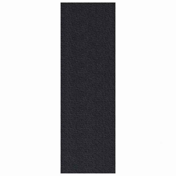 vidaXL Běhoun Antracit 80 x 400 cm textil
