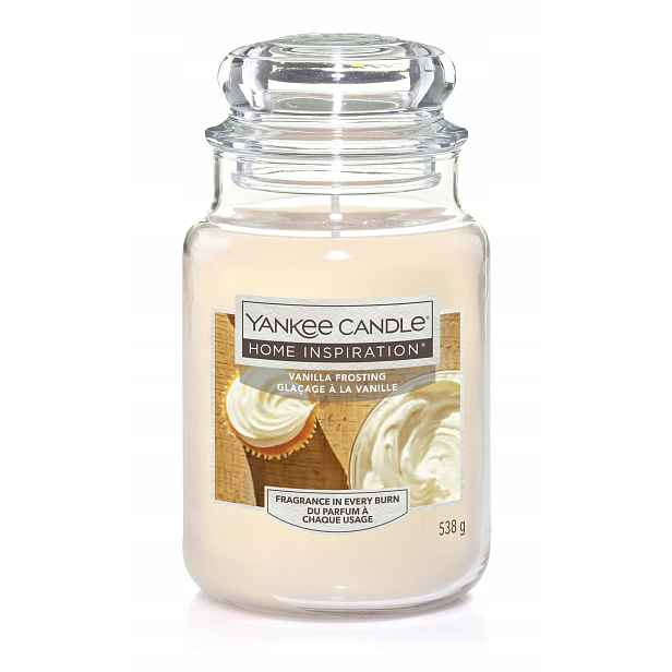 Vonná svíčka parafínová Vanilla Frosting Yankee Candle velká 1 ks 538 g