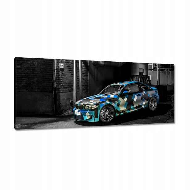 Obrazy 100x40 Tyrkysové Bmw