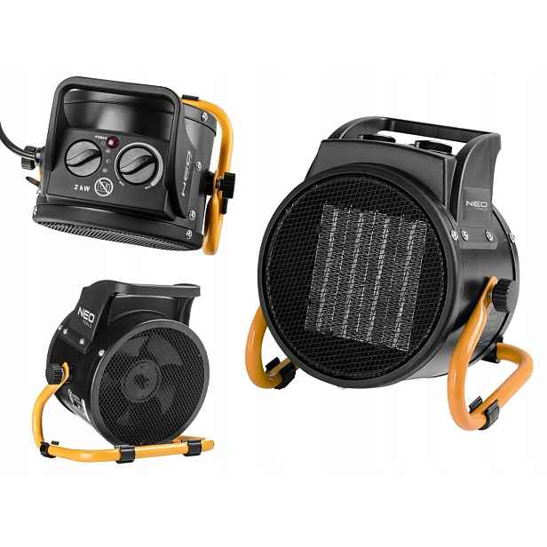 Elektrický keramický ohřívač Ptc 3kW ventilátor Neo 90-063