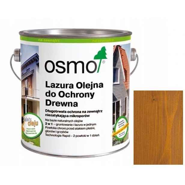 Osmo 706 2,5L Lazura na fasády Dub Wawa