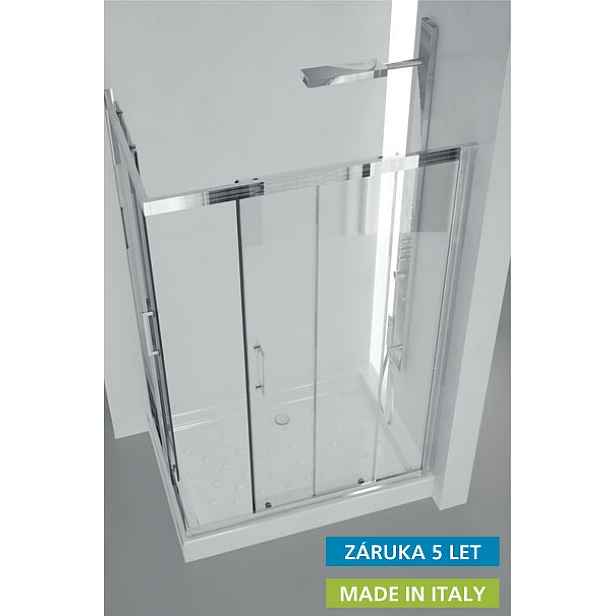 HOPA Sprchový kout 70 x 70 cm - Roma;  chrom/čiré sklo SET KOMPLETNÍ SPRCHOVÝ KOUT 70x70cm - OBSAHUJE 2 BALENÍ BLRO300CC