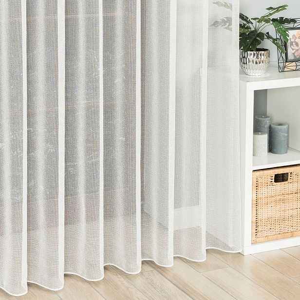 Mg fantazijní s olovnicí prémiová Síťka 1392 Krém 200 x 290 cm Hotová S Páskou