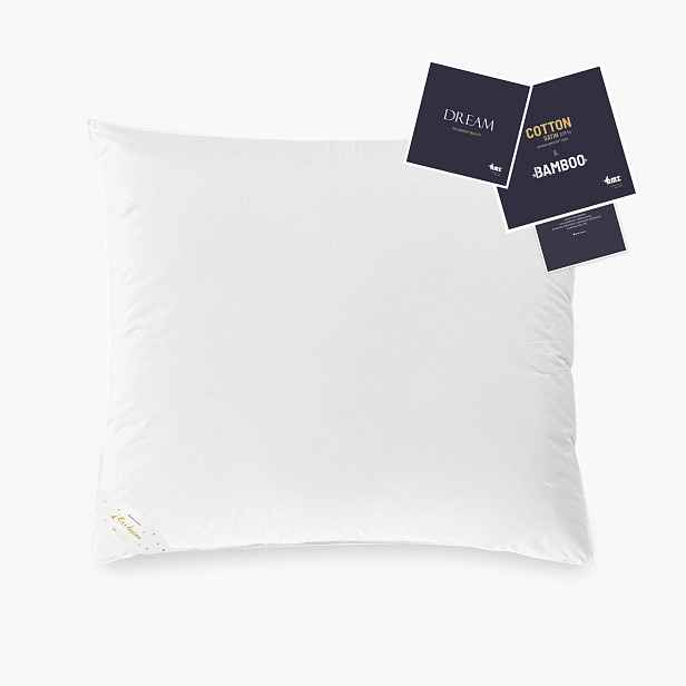 Polštář péřový 90% peří 50x70 Dream 750 g bílý