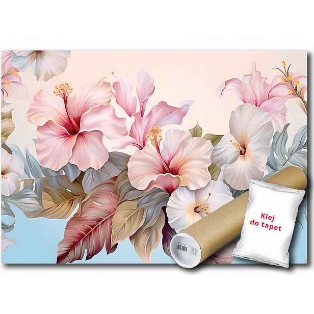 Vinylová fototapeta Květy Plumerie 152x104