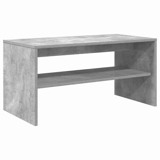 vidaXL TV stolek betonově šedý 80 x 40 x 40 cm dřevotříska