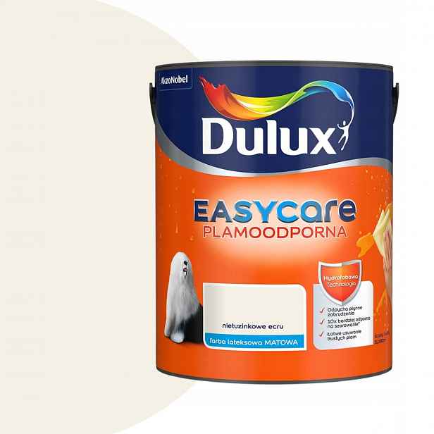 Dulux Easycare Barva Plamoodolná 5L Nevšední ecru
