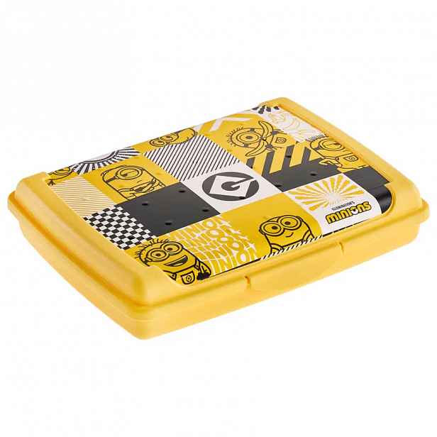 Svačinový box Carla Minions mini 0.5l žlutý