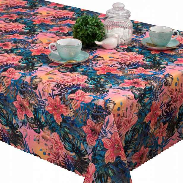 Ubrus odolný proti skvrnám Tisk U3 2z322 140x290 cm