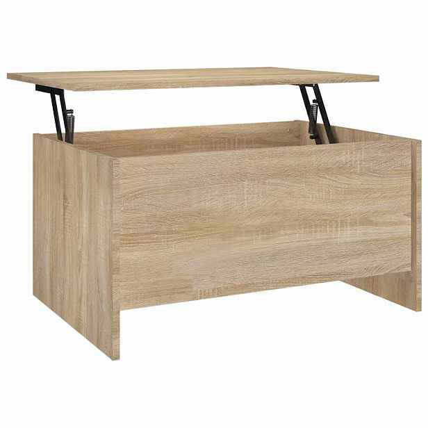 vidaXL Konferenční stolek dub sonoma 80x55,5x41,5 cm kompozitní dřevo
