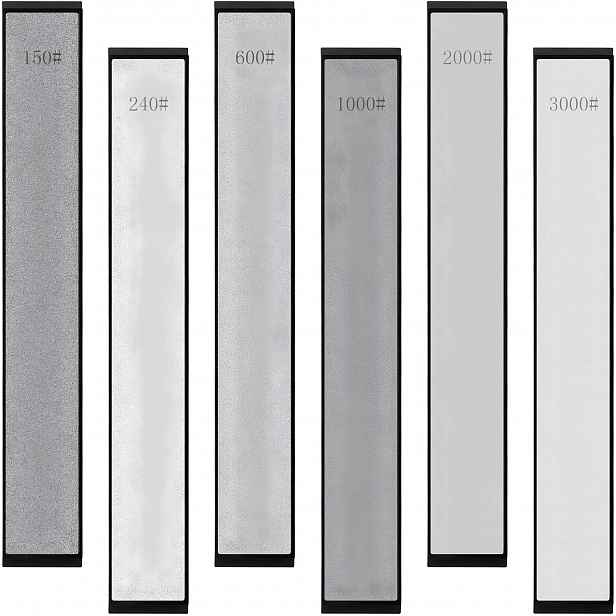 Diamantové Brousky Na Broušení Nožů 6 Ks 150-3000 Grit Kameny