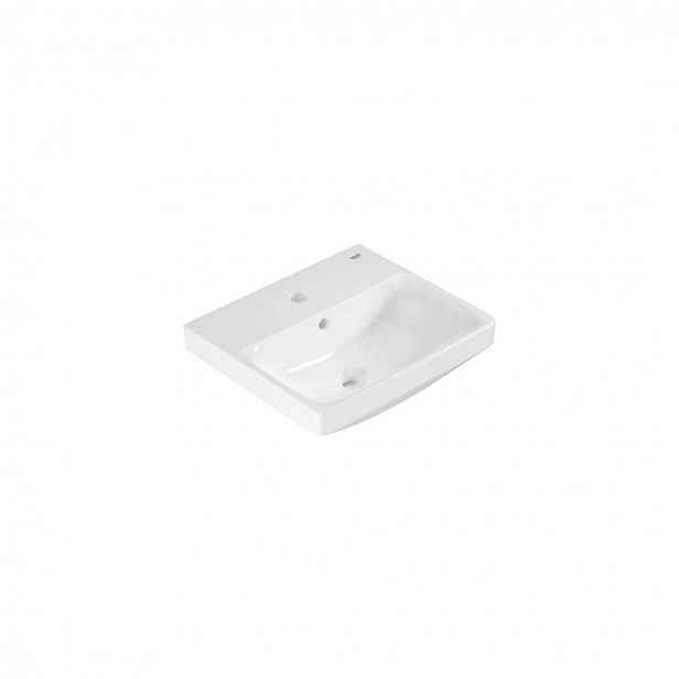 Grohe Euro Ceramic - Umývátko 45x39 cm, s přepadem, otvor pro baterii, alpská bílá 102435SH00