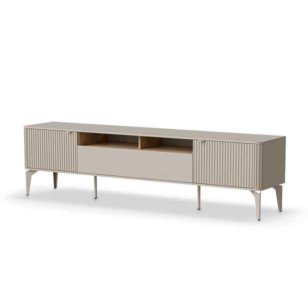 HALMAR TV stolek BELUCI RTV-2 200 cm kašmír/dub cremona